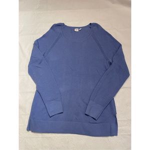 NWOT Gap Factory lightweight knit periwinkle sweater Size Small S